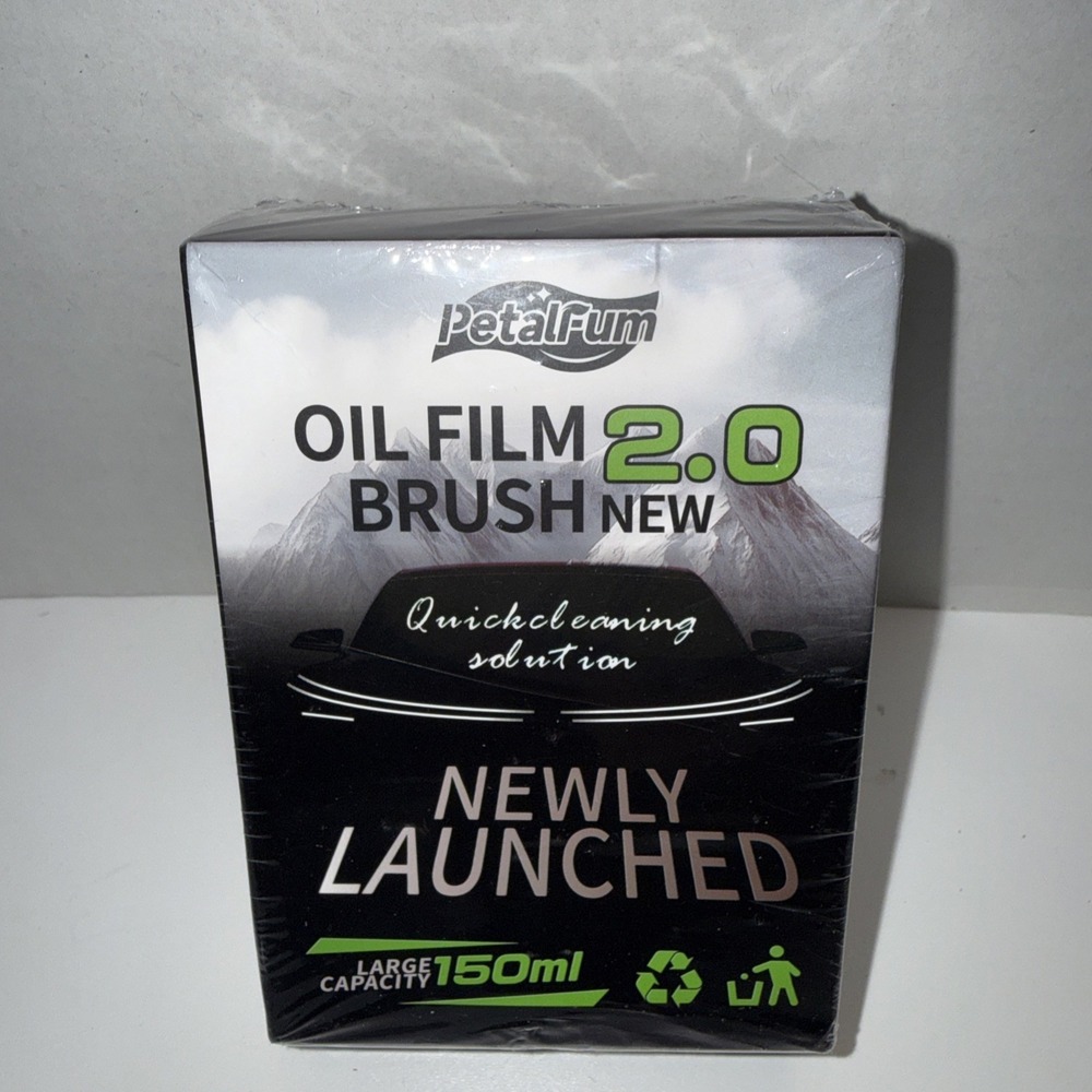 Automotive Oil Film Cleaning Brush New 2.0 Upgrade Clearvision Car Windshield